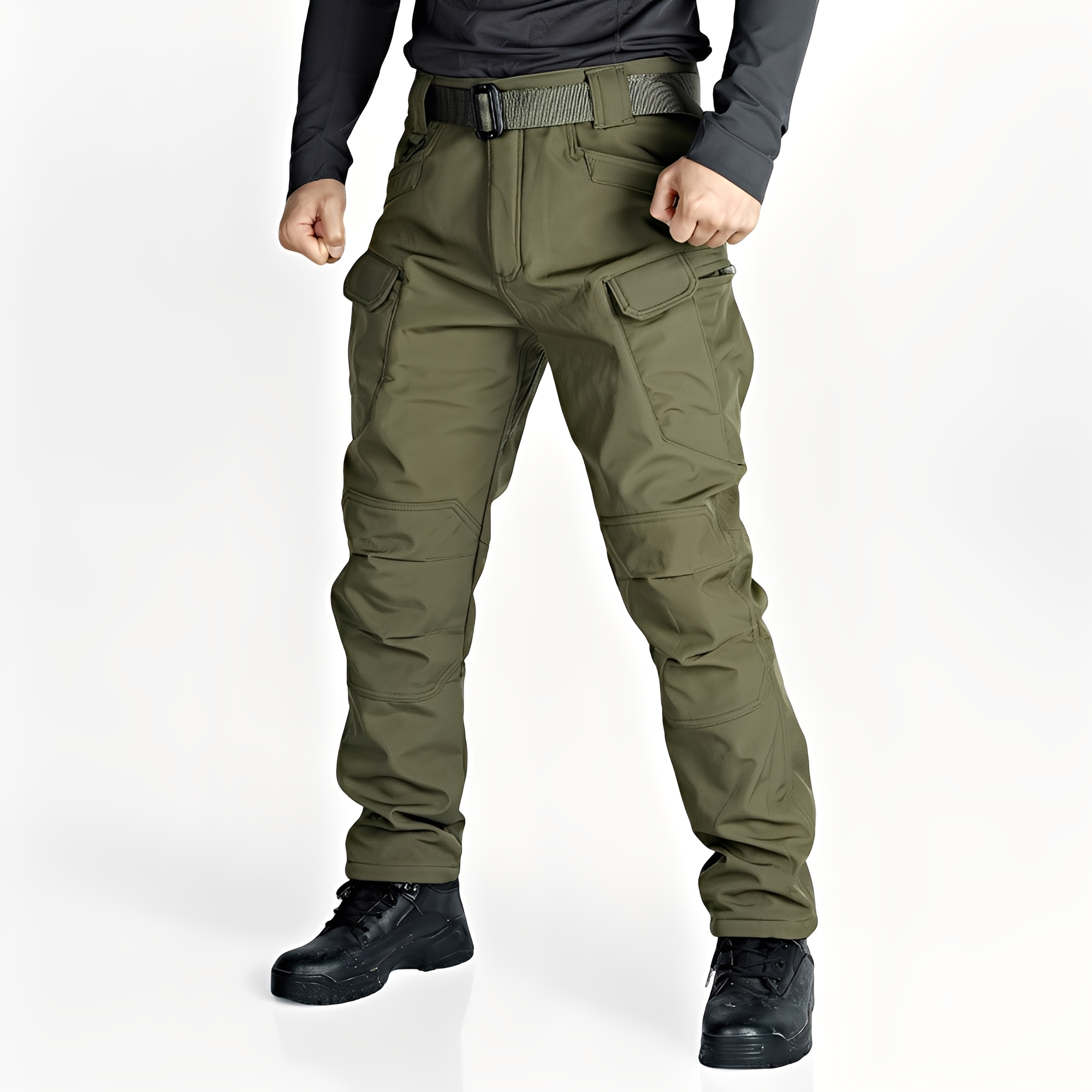 Brendon - Pantalones de senderismo para hombres con múltiples bolsillos
