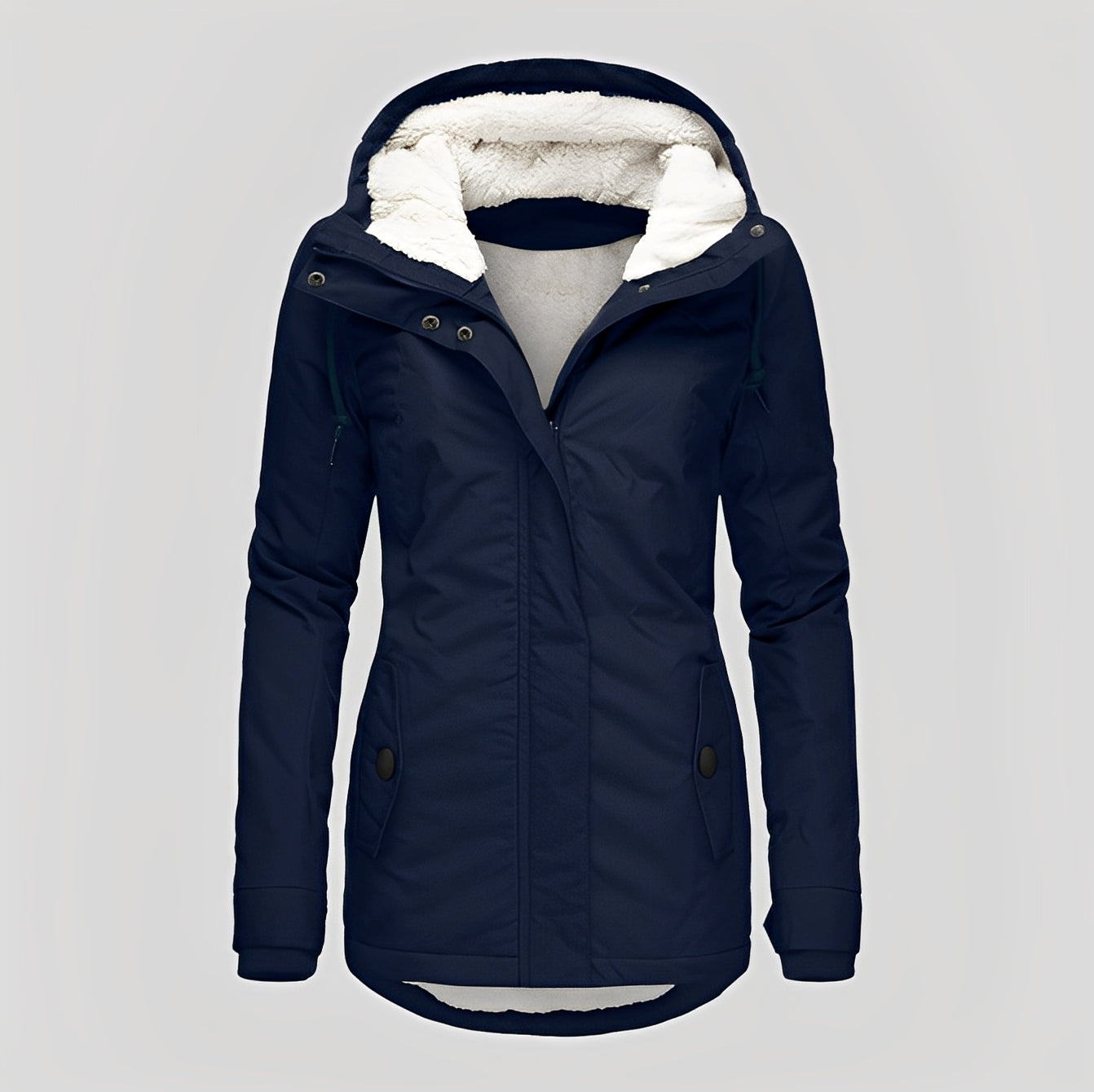 Melba - Chaqueta cálida e impermeable con capucha para mujeres