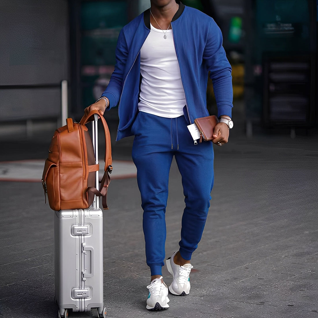Dillon - Conjunto Básico de Chaqueta y Pantalones para Hombres