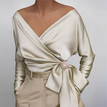 Evalyn - Blusa Elegante de Seda para Mujeres