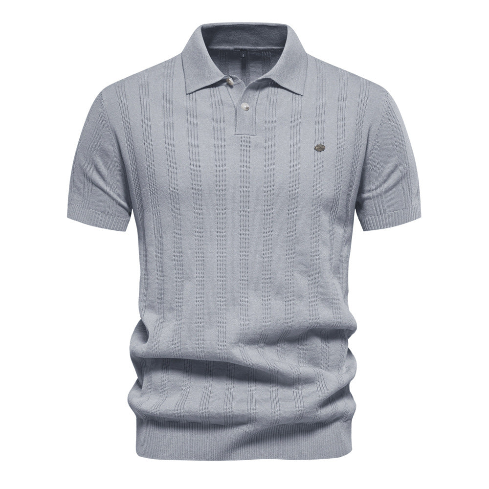Bruce - Polo sencillo de manga corta para hombres