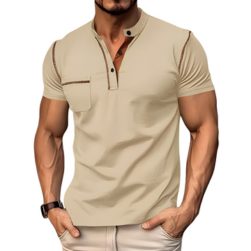 Brandon - Elegante, cómoda camiseta polo para hombres