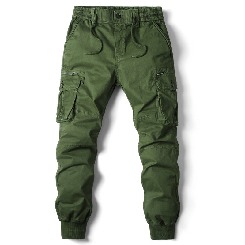 Trevor - Pantalón cargo casual con múltiples bolsillos para hombres