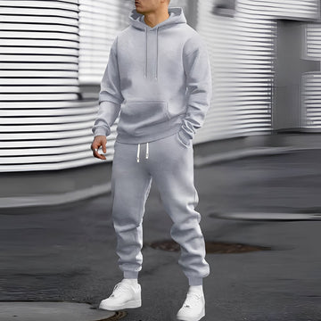 Arvel - Conjunto de chándal casual con capucha para hombres