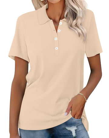 Stella - Polo casual de ajuste slim para mujer