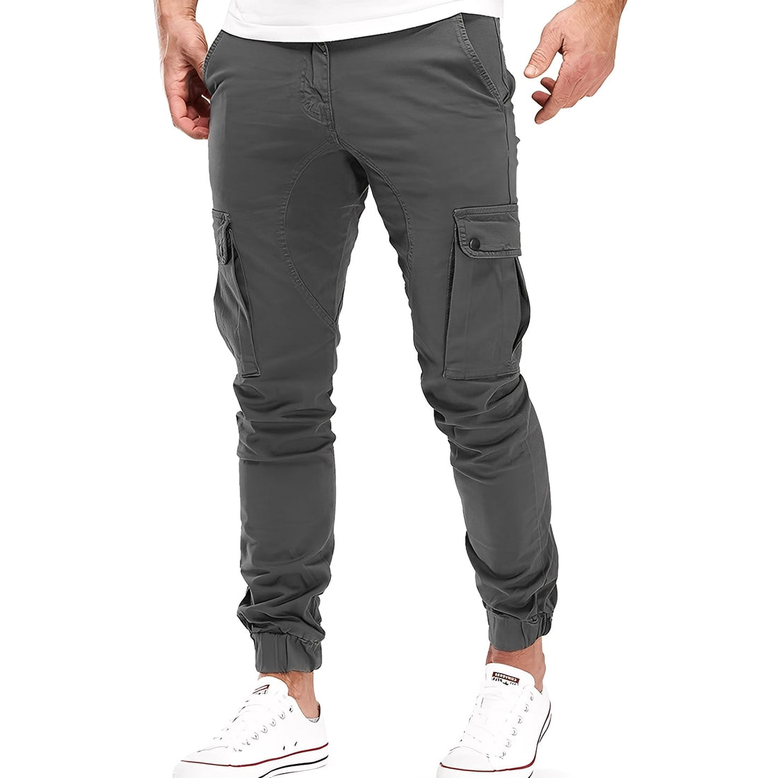 Jacques - Pantalón cargo moderno y sencillo para hombre