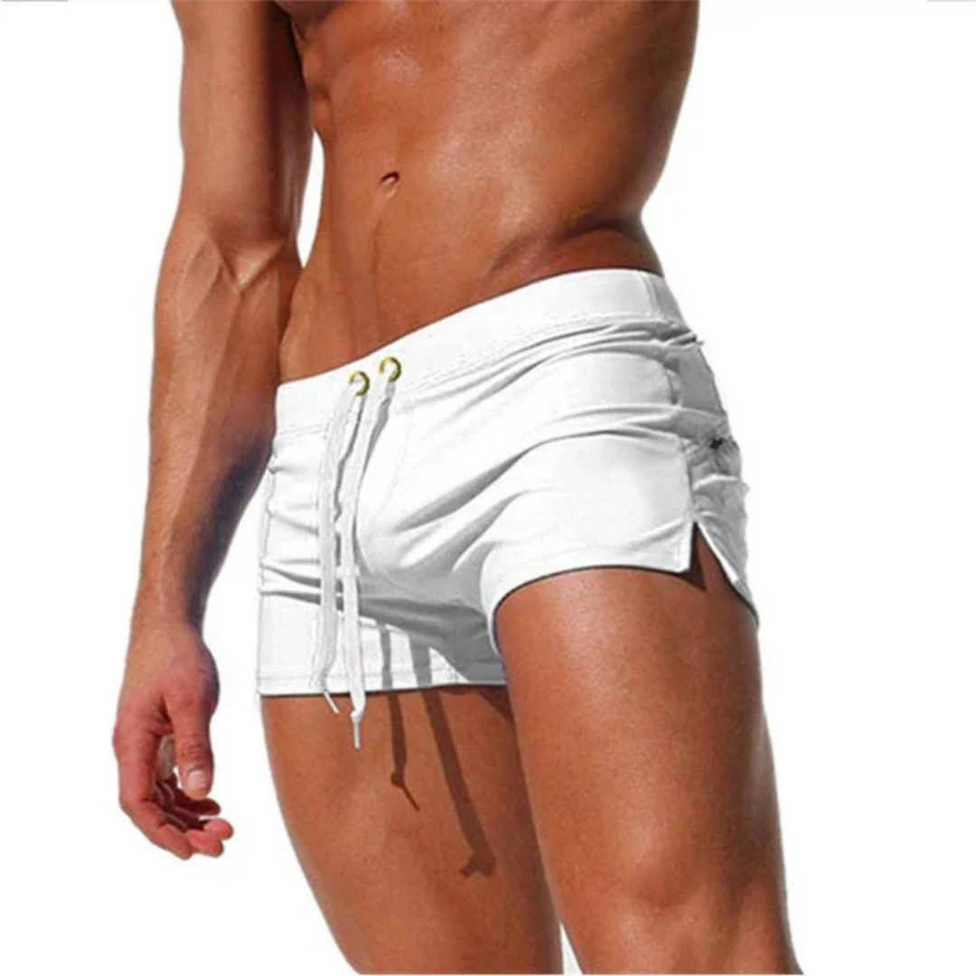 Hiawatha - Pantalones Cortos de Baño para Hombres, Secado Rápido y Elegante
