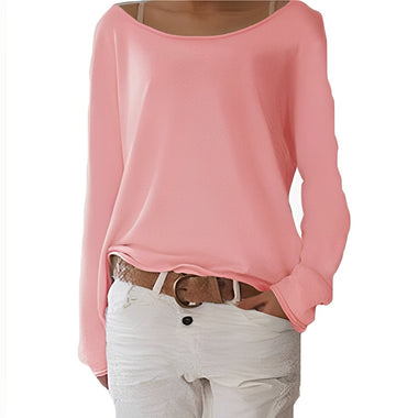 Béatrice - Suéter fino de punto para mujer