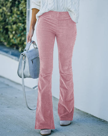 Susanne - Pantalón Ancho y Cómodo de Pana para Mujeres