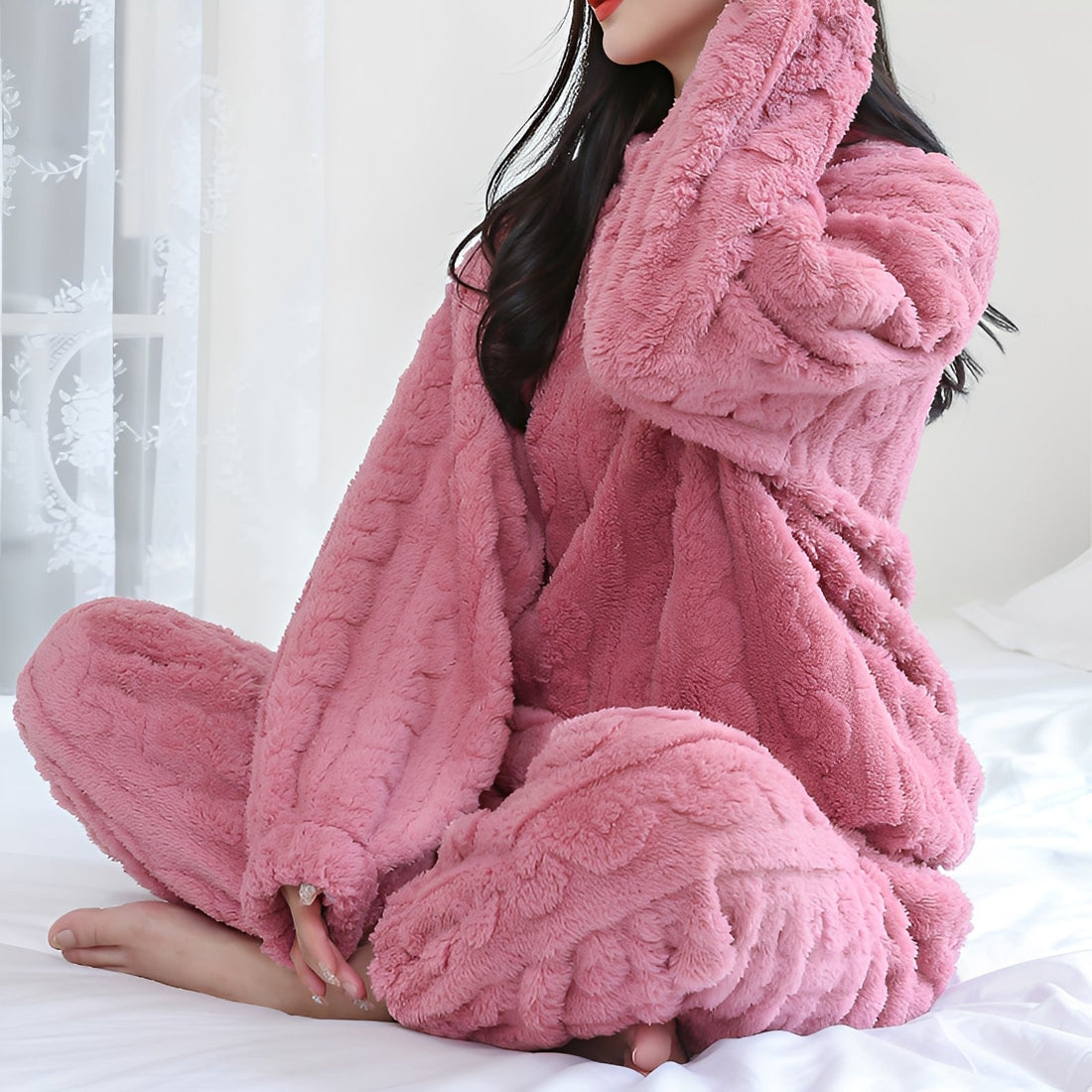 Melyssa - Cómodo, grueso pijama para mujeres