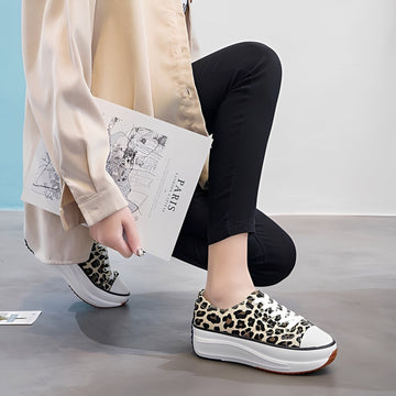 Lorayne - Zapatos cómodos con suela ancha para mujer