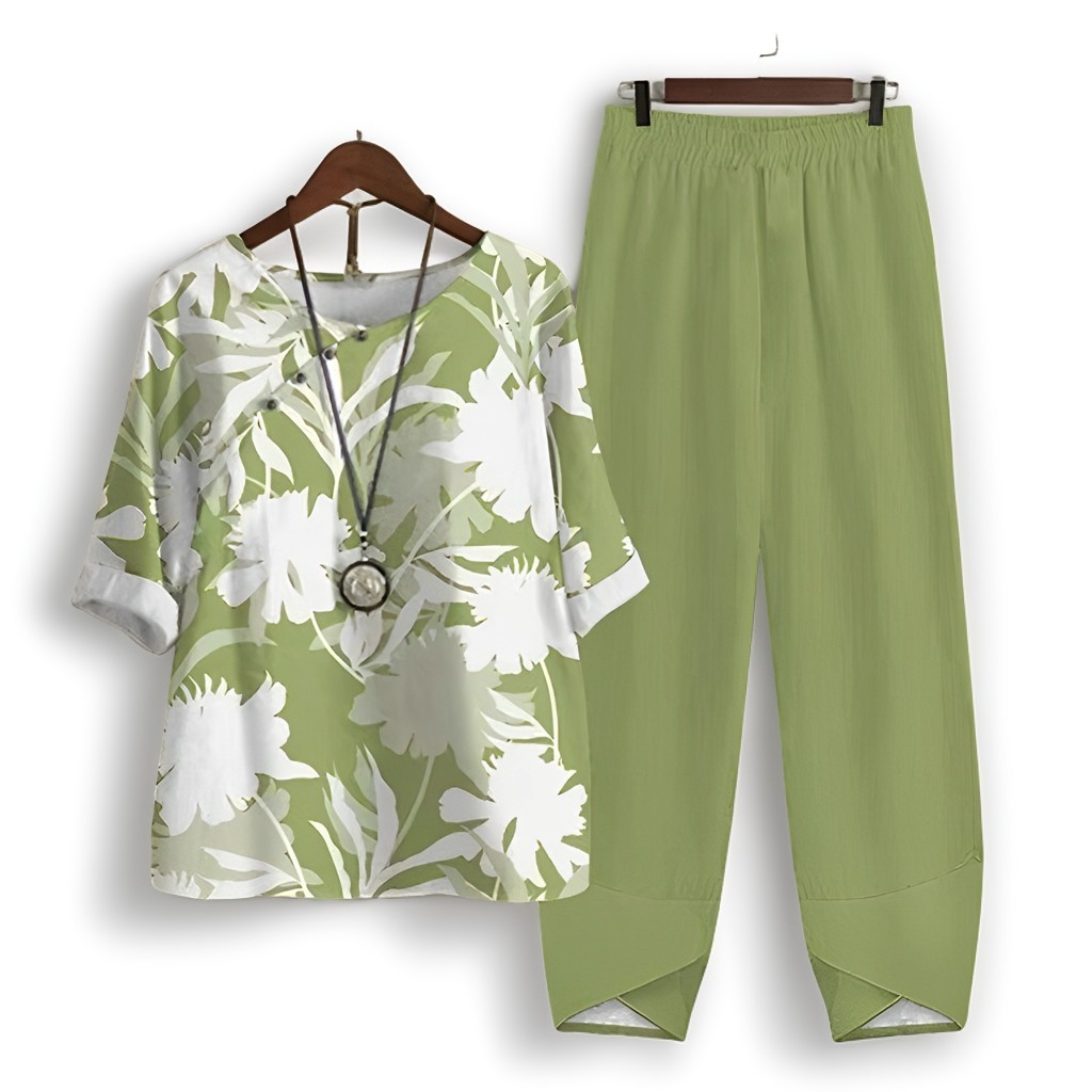 Racheal - Set Floral Informal para Mujeres