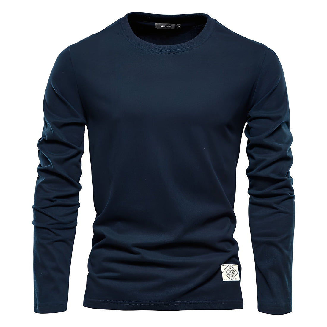 Lambert - Camisa de manga larga casual y simple para hombres