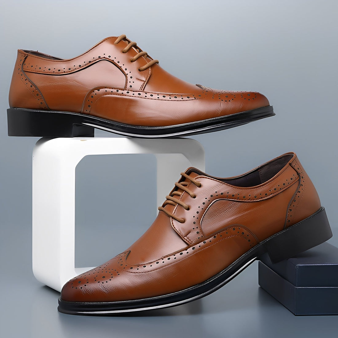 Rayner - Zapatos de cuero elegantes hechos a mano para hombres