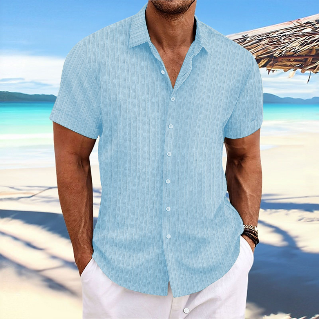 Ronan - Camisa casual de verano holgada para hombres