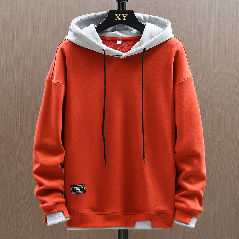 Elmer - Sudadera con capucha suelta y moderna para hombres