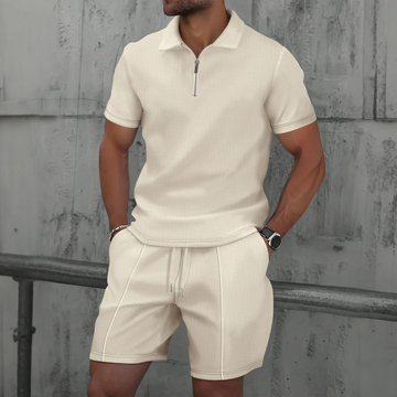 Zephyr - Hombres Algodón Co-ord Set Ajuste Relajado