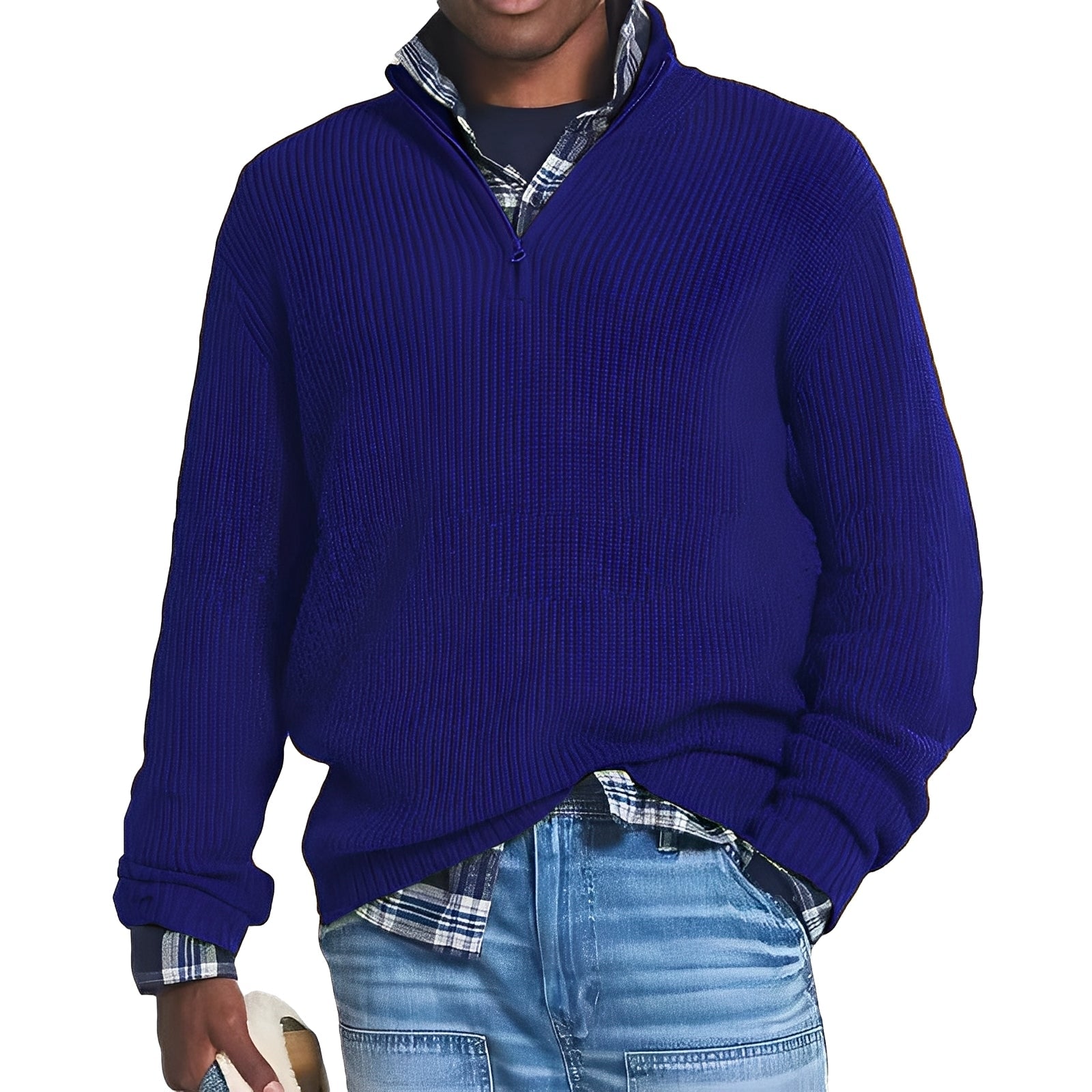 Nickolas - Suéter sencillo y cómodo para hombres