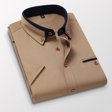 Gladwyn - Camisa Casual para Hombre con Corte Ajustado