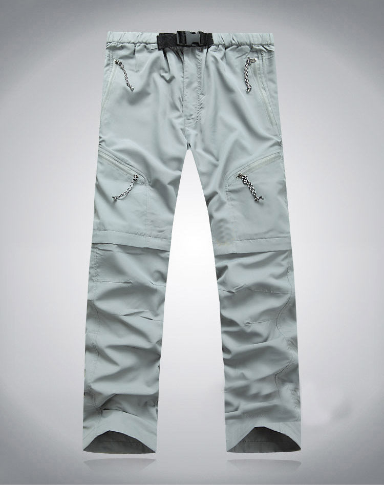 Derryl - Pantalón funcional con cremallera extraíble para hombres
