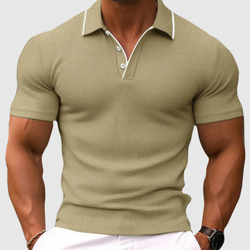 Jaren - Polo casual ajustado para hombres