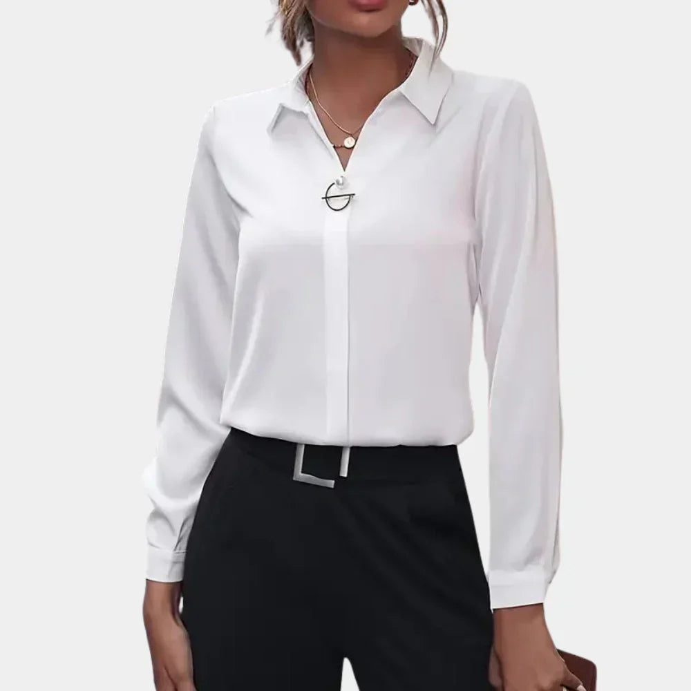 Jazzy - Blusa clásica de mujer, estilo atemporal