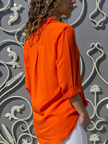 Delilah - Elegante Blusa de Seda para Mujeres