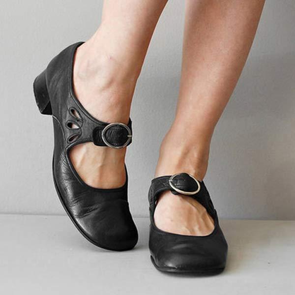 Kristi - Elegantes Sandalias de Cuero para Mujeres