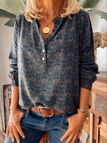 Adelinde - Blusa de Verano Estilo Vintage