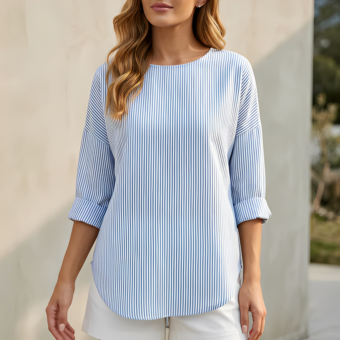 Lolitah - Blusa de verano holgada para mujer