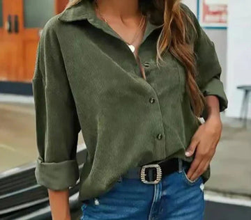 Wendela - Camisa de pana con un estilo moderno