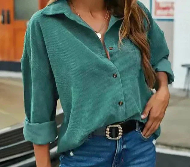 Wendela - Camisa de pana con un estilo moderno