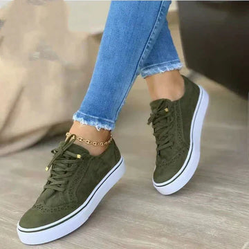 Alda - Zapatos de Cordón de Mujer de Apoyo