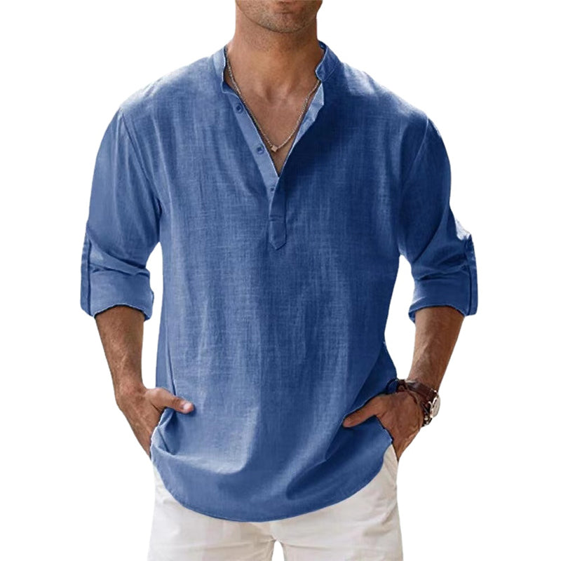 Adamus - Hombres Primavera & Verano Camisa