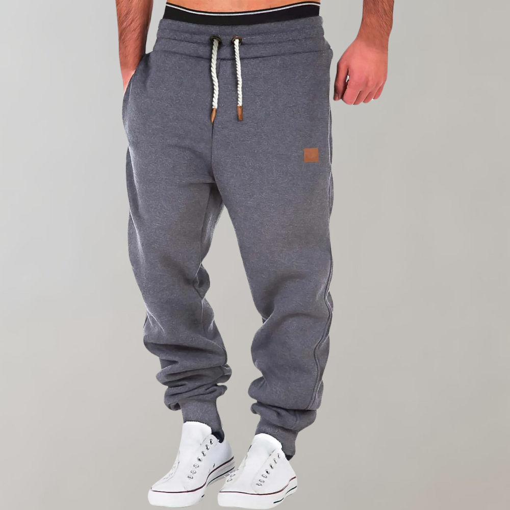 Malcolm - Pantalones de Chándal Casuales para Hombres