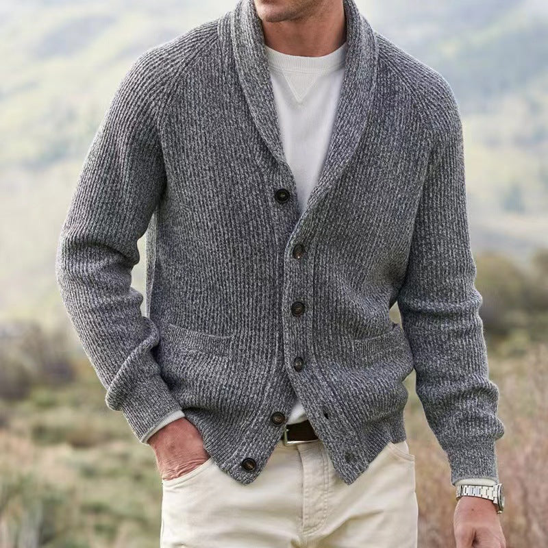 Winton - Cárdigan clásico para hombre