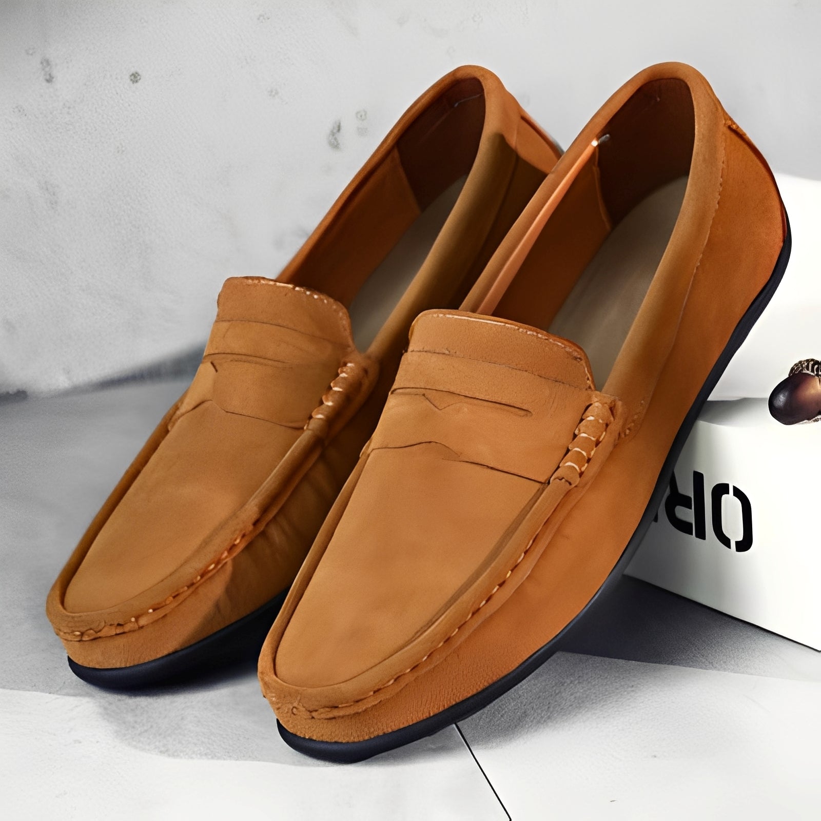 Fulbert - Zapato casual plano para hombres