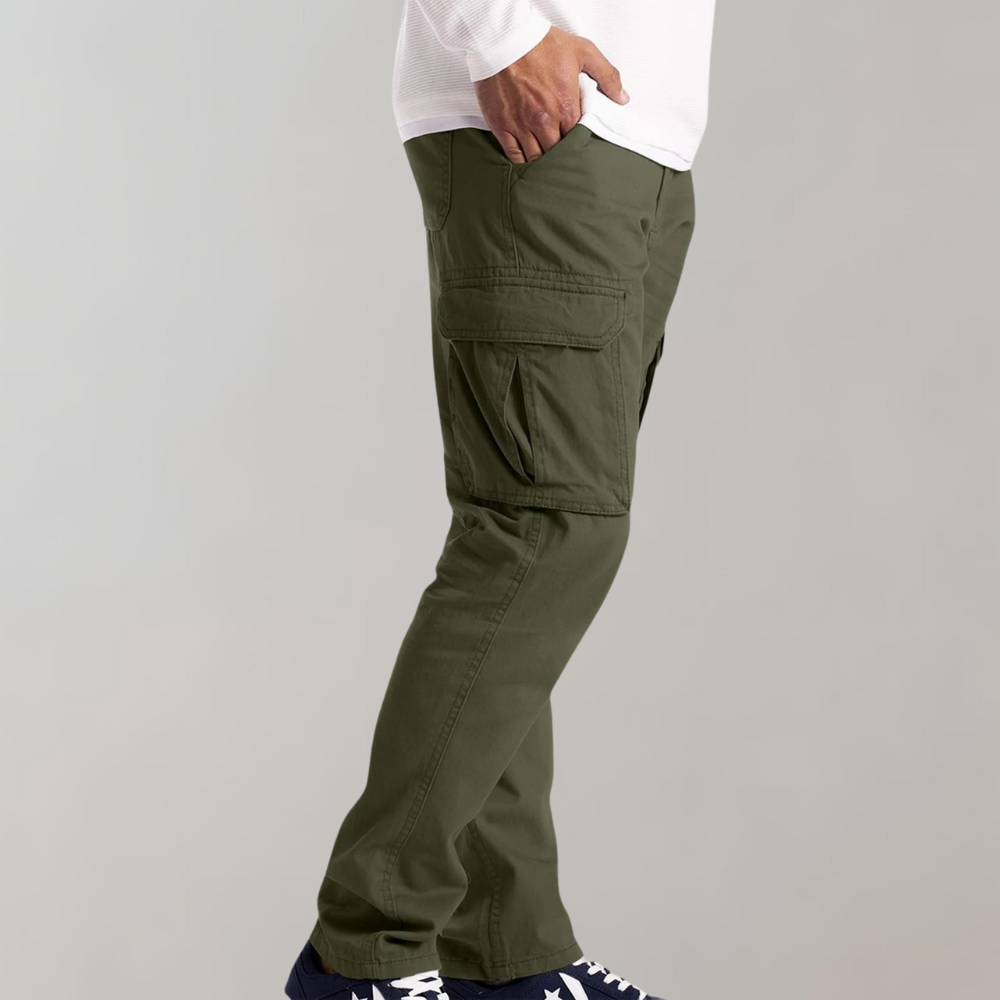 Crispian - Pantalones cargo para hombres, elegantes y cómodos