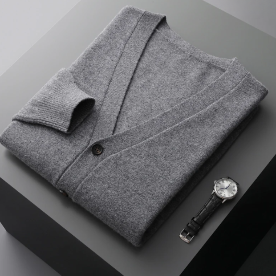 Ron – Elegante Cárdigan de Invierno