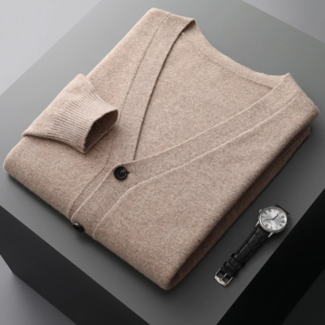 Ron – Elegante Cárdigan de Invierno