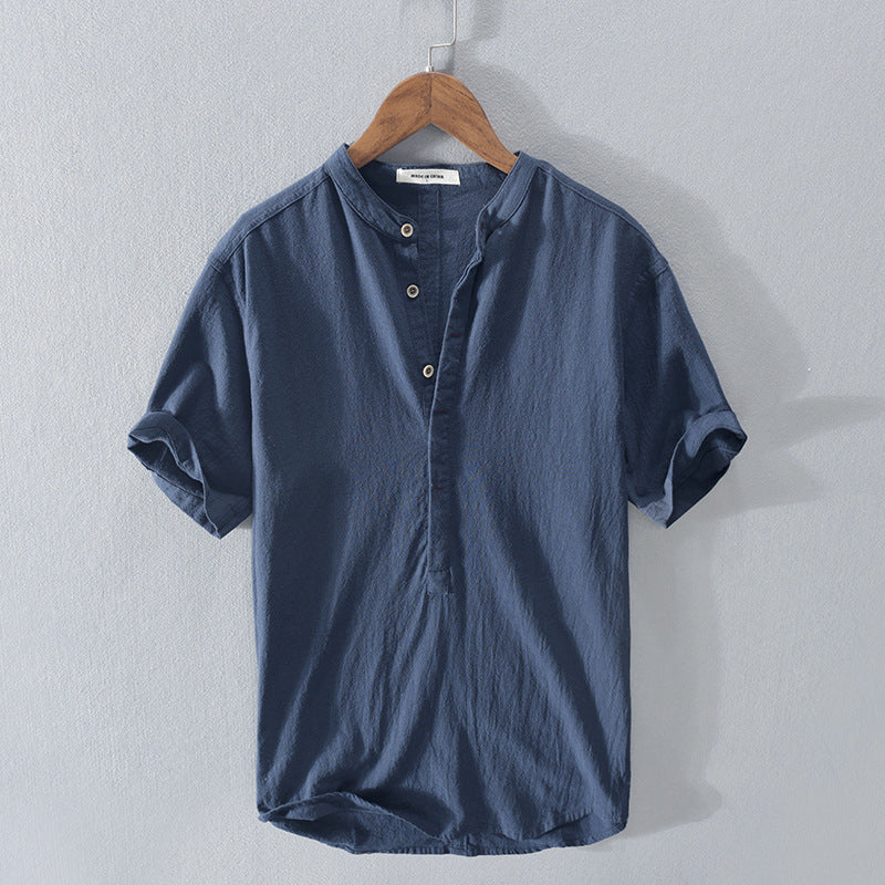 Edmond - Camiseta de verano cómoda para hombre, ocio