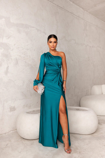 Adah - Vestido Maxi Largo Elegante de Mujer con Estilo