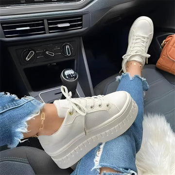 Valerie - Zapatilla de plataforma con suela gruesa para mujer