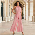 Variant image for Chantal - Feestelijke Zwarte Jumpsuit - Elegante Pasvorm - Dames-19