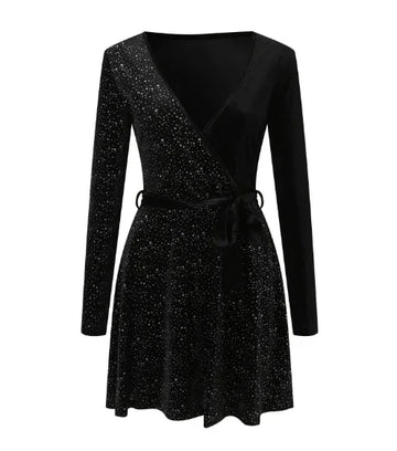Amelia - Vestido Mujer Lentejuelas Favorecedor