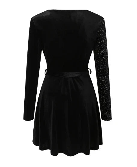 Amelia - Vestido Mujer Lentejuelas Favorecedor