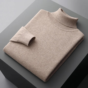 Louis - Suéter tejido con cuello alto