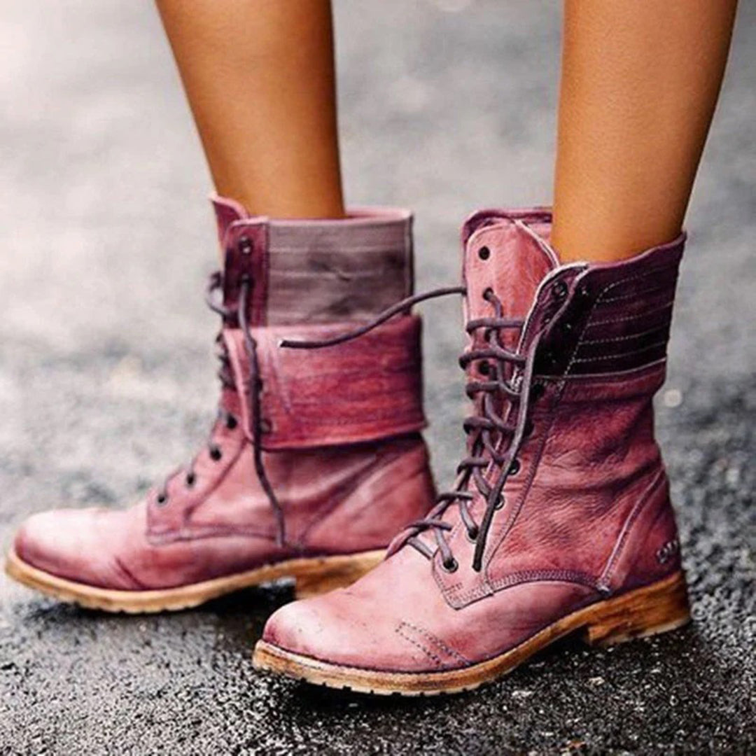 Sabina - Zapatos de cuero de moda