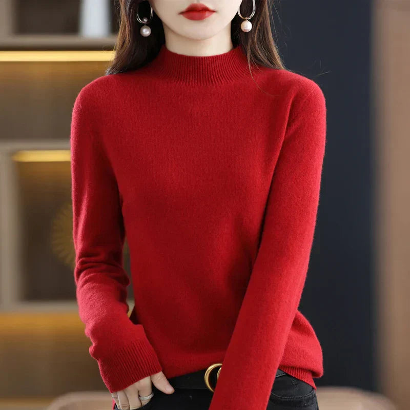 Carlotta – Suéter elegante con diseño de trenzado
