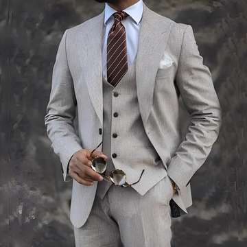 Cordell - Elegante traje formal de tres piezas para hombres